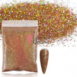 Decor pentru unghii NADP022II 5g sclipici glitter Terracotta cu Reflexii
